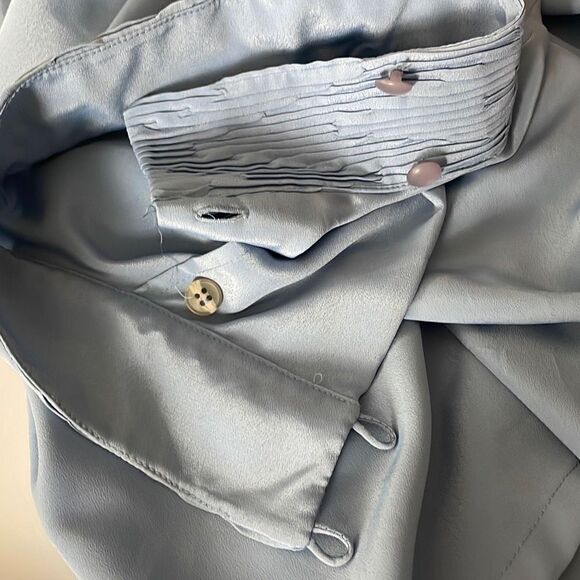 Pendleton Vintage Mock Neck Blouson Sleeve Blouse 18 - Picture 8 of 12